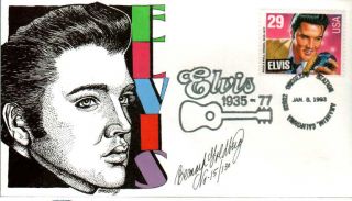Bernard Goldberg Unfinished 2721 Elvis Presley California Cancel