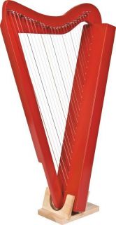 Rees Harps Harpsicle® 26 String Harp Red