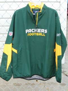 Mens Womans Green Bay Packer Authentic NFL Apparel Reebok Coaches