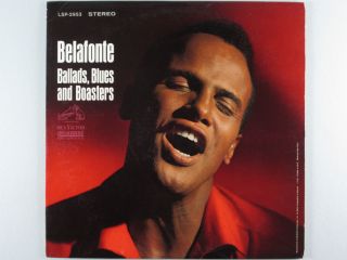 Harry Belafonte – Ballads Blues Boasters VG LP RCA Stereo 1960