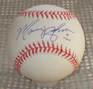 Marquis Grissom Signed 1997 World Series Baseball JSA