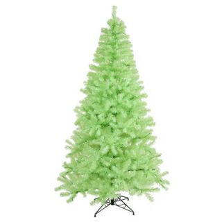 Vickerman Flocked Sierra Fir 7.5 Artificial Christmas Tree with Clear