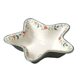 Pfaltzgraff Winterberry Star Shaped Serve Bowl   10949300