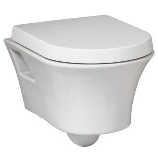 Porcher Round Front Slow Close Toilet Seat Cover with Hinges