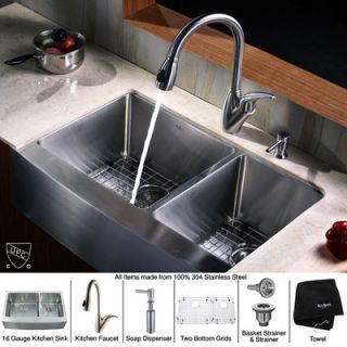 Price Pfister Marielle One Handle Widespread Kitchen Faucet with Side