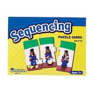 Learning Resources Sequencing Puzzle Cards