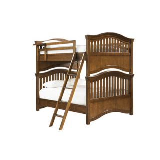 Berg Utica Loft Twin over Full L Shaped Bunk Bed with Bookshelves and