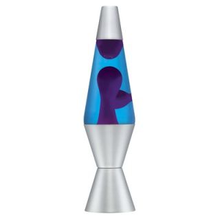 Lava Lite Classic Purple 14.5 Lava Lamp with Blue Liquid