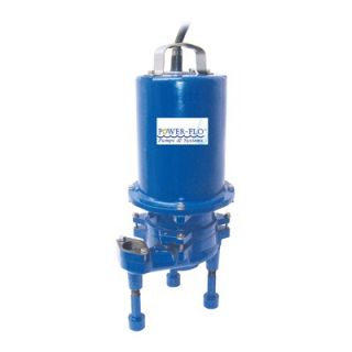  Grinder 1.25 High Head Submersible Pump with Double Seal 2 HP 15 Amps