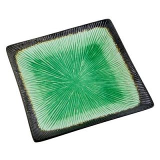 Caldo Freddo Kon Tiki 8.5 Appetizer Plates in Green (Set of 4