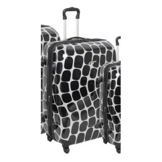 IT Luggage Shiny Oval Wave 24 Upright Suitcase   71141/24 SIL