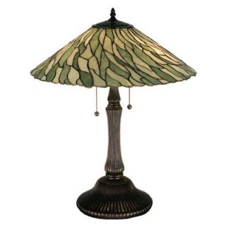 Meyda Tiffany 24 H Jadestone Willow Table Lamp