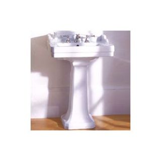 Porcher Pomezia 24 Pedestal Bathroom Sink