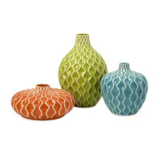IMAX Agatha Ceramic Vase (Set of 3)