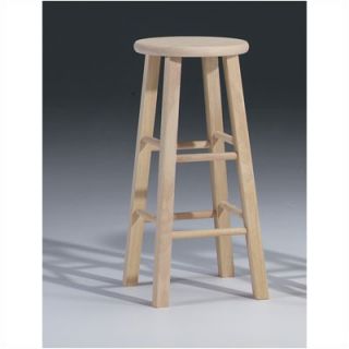 International Concepts 30 Round Top Stool