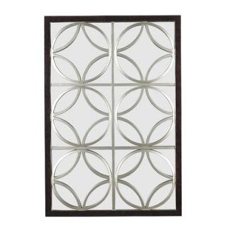 Kenroy Home Gable Wall Mirror in Walnut with