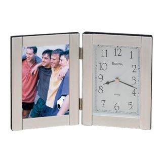 Bulova Forte I Picture Frame with Clock