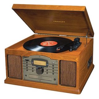 Crosley Troubador Record Player in Paprika   CR07 002A PA