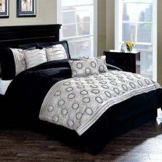 Monroe Circles Comforter Set   CS8250QN8 1300 / CS8250KG8 1300