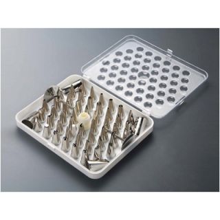  World Cuisine Pastry Tip in Stainless Steel (Set of 55)   47219 55