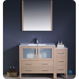 Fresca Torino 48 Modern Bathroom Vanity with Side Cabinet and Vessel