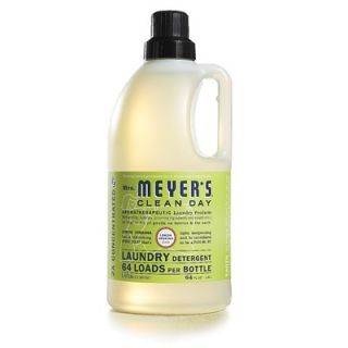 Mrs. Meyers 10.75 64 Oz Laundry Detergent Lemon Verbena Scent   MRM