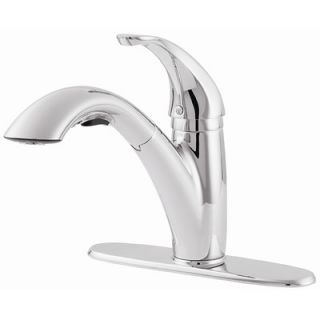  Parisa One Handle Centerset Pull Out Kitchen Faucet   F 534 70