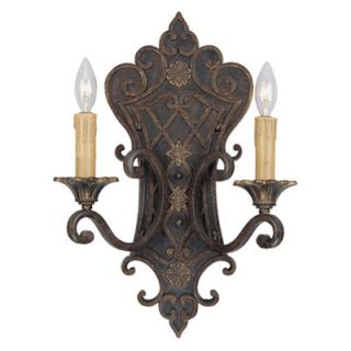  House Southerby Wall Sconce in Florencian Bronze   9 0159 2 76