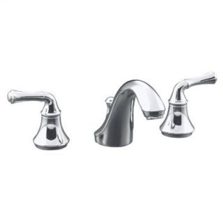 Kohler Forte Widespread Bathroom Faucet with Double Lever Handles