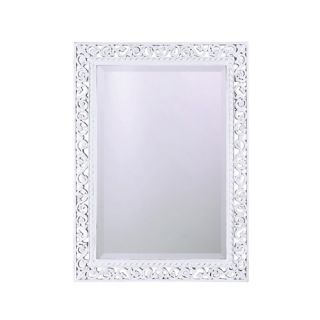 howard elliott bristol wall mirror in white $ 167 90