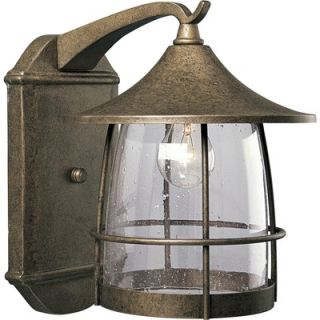  Burnished Chestnut Wire Frame Outdoor Wall Lantern   P5764 86