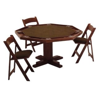  Furniture 52 Oak Contemporary Folding Poker Table   O 91   X