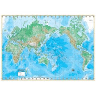 Universal Map Advanced Physical Map   World   27886 / 27885