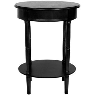 Oriental Furniture Classic End Table   XA TABLE10 BLK