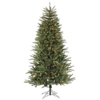 Vickerman 7 Bradfo Red Fir Artificial Christmas Tree with Clear