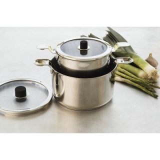 Natural Home Eazistore Stainless Steel 4 Piece Cookware Set