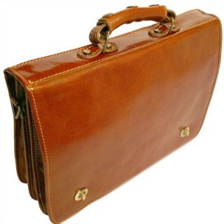 Floto Imports Roma Leather Briefcase   106