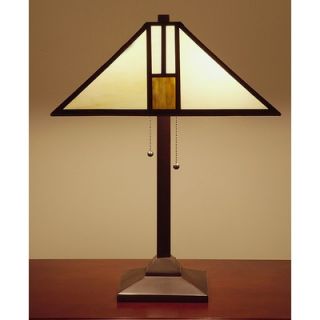 Warehouse of Tiffany White Mission Style Table Lamp