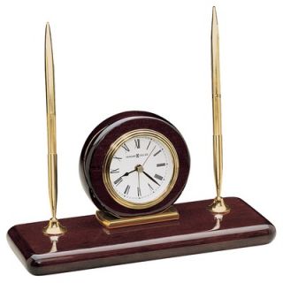 Howard Miller Rosewood Executive Desk Set Clock