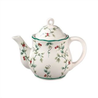 Pfaltzgraff Winterberry Sculpted Teapot   109A1300