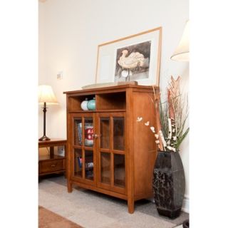 Simpli Home Warm Shaker Storage and Entertainment Cabinet   AXWSH005