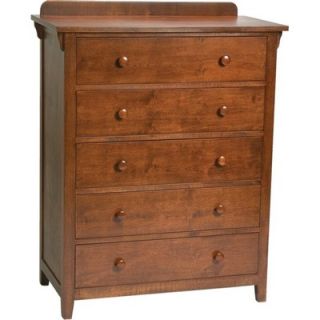 Bolton Furniture Mission 5 Drawer Chest   8111600