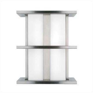 LBL Lighting Modular Tubular Small Two Light Outdoor Wall Sconce in