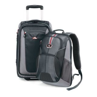 High Sierra AT6 22 Carry On Rolling Backpack
