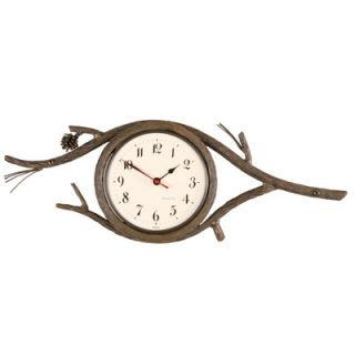 Stone Country Ironworks Pine Wall Clock   904 129