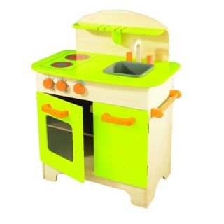 educo Gourmet Chef Kitchen in Green   ED821370
