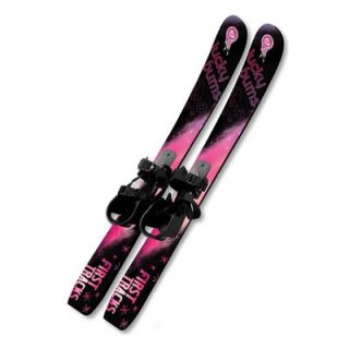 Lucky Bums Kids Beginner Snow Skis without Poles   139PK / 139GR
