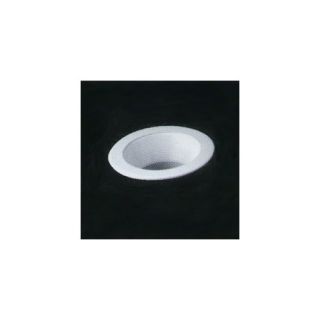 Recessed Trim Wide Ring Aluminum Baffle in White