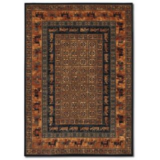 Couristan Old World Classics Pazryk Burnished Rust Rug   1660/3066