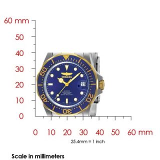 Invicta Mens Automatic Diver Professional Two Tone Watch